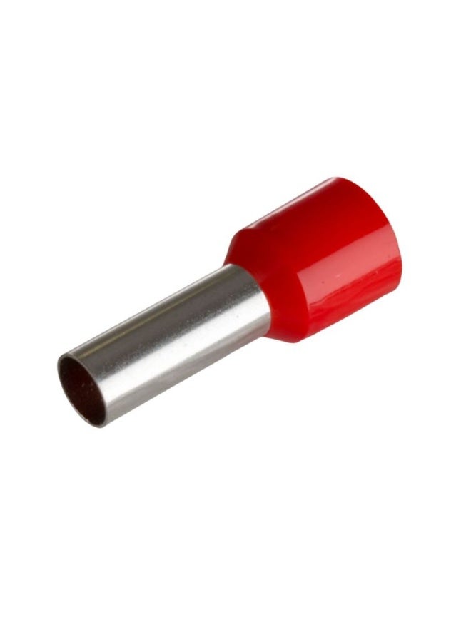 العروات الطرفية موصل سلك الطويق المعزول باللون الأحمر